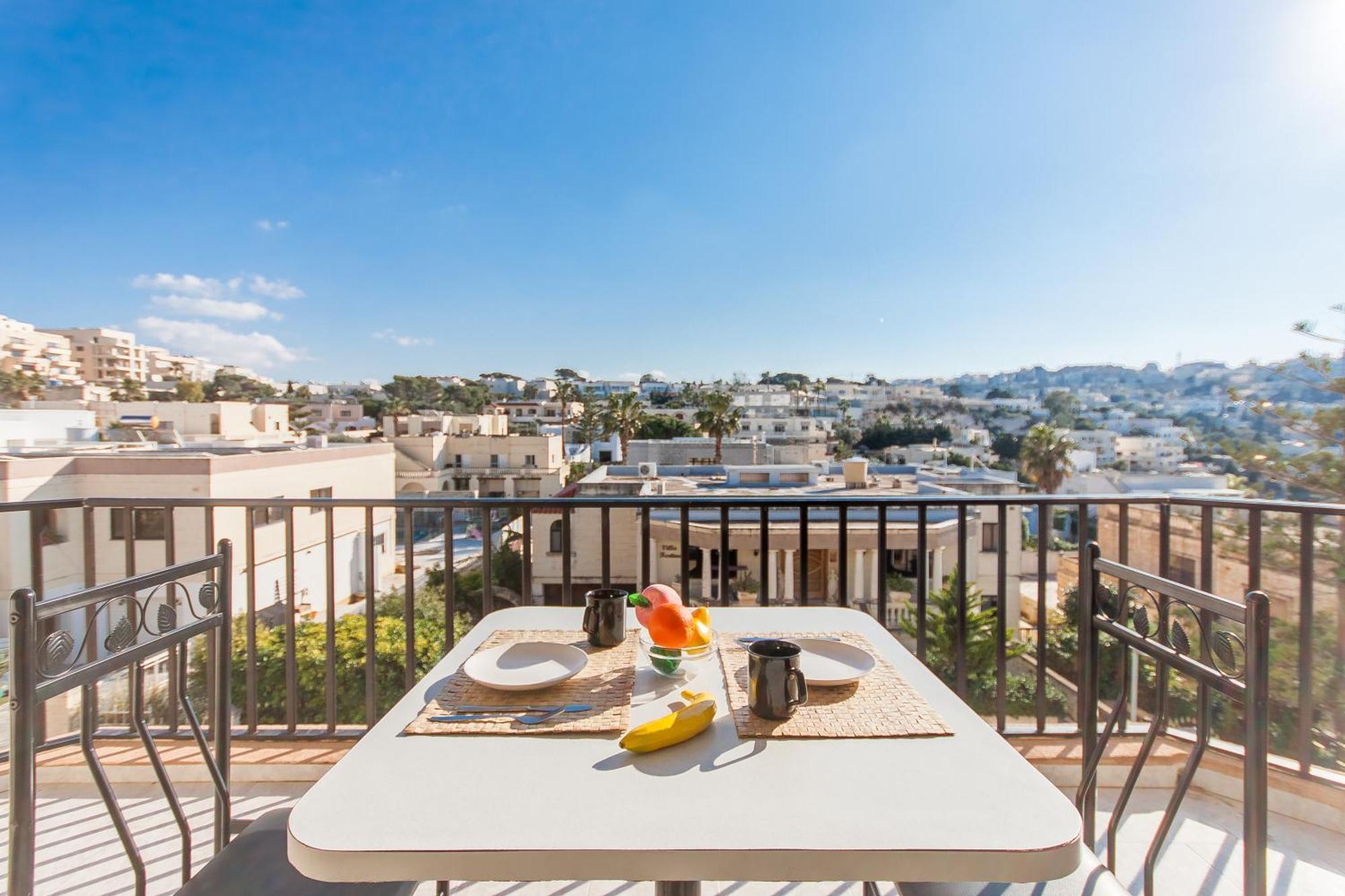 Pool & Sea Merill Apartments Mellieħa Exterior foto